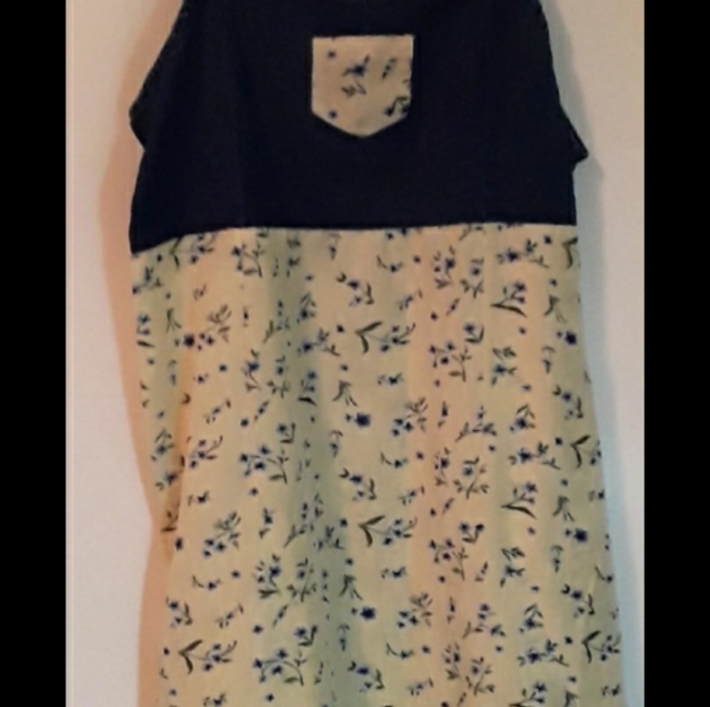 Cottage Core Flower Print Dress